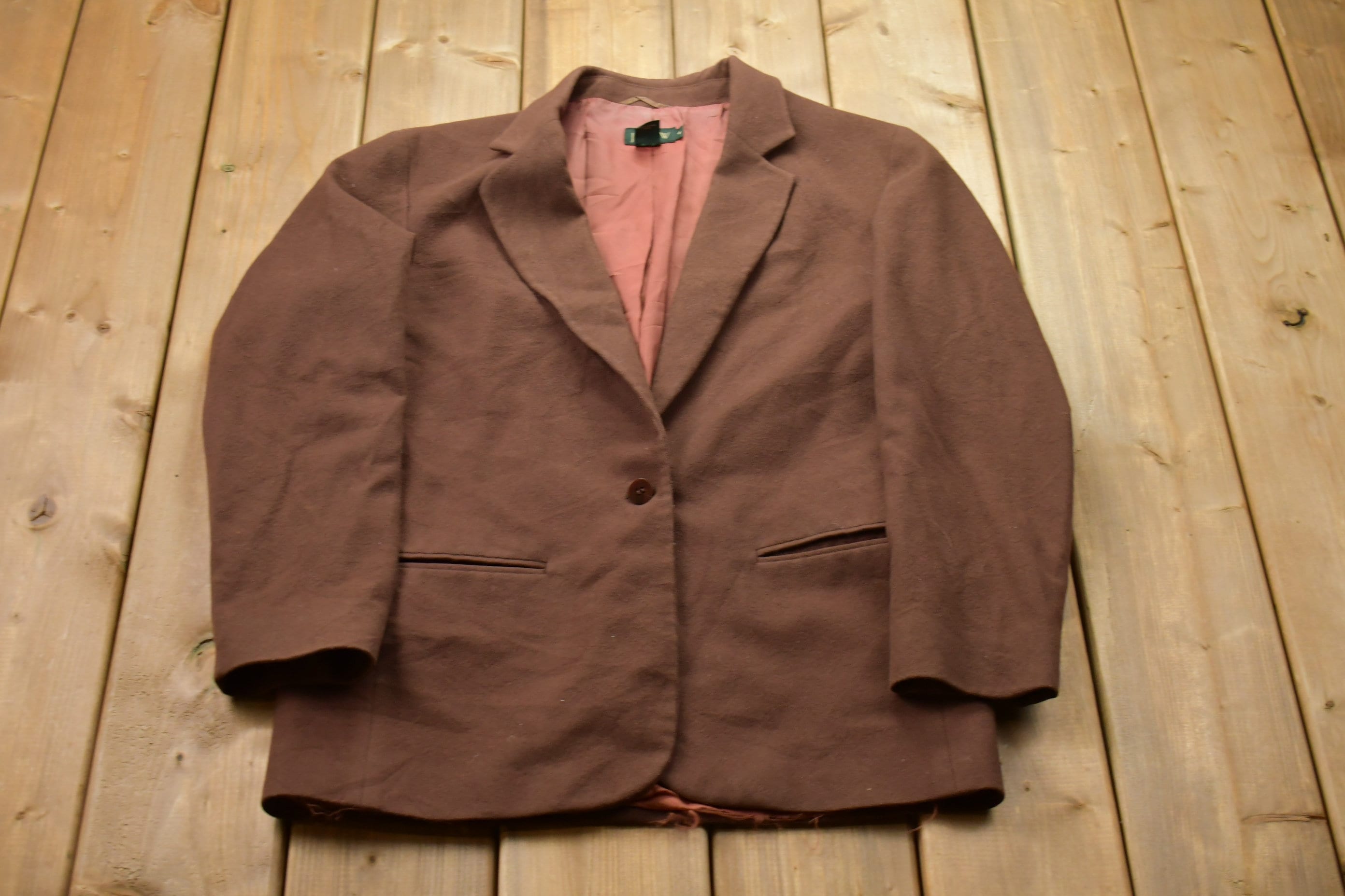 Vintage 1990s J. Crew 100% Wool Jacket