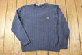 Vintage 1990s Champs Cable Knit Crewneck Sweater