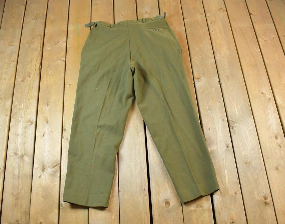 Vintage 1990s Army Pants Size Large / Streetwear / Army Pants / Military Pant's / Vintage Cargos / Made In