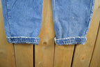Vintage 1990s Carhartt Flannel Lined Denim Work Jeans Adult 36 x 30