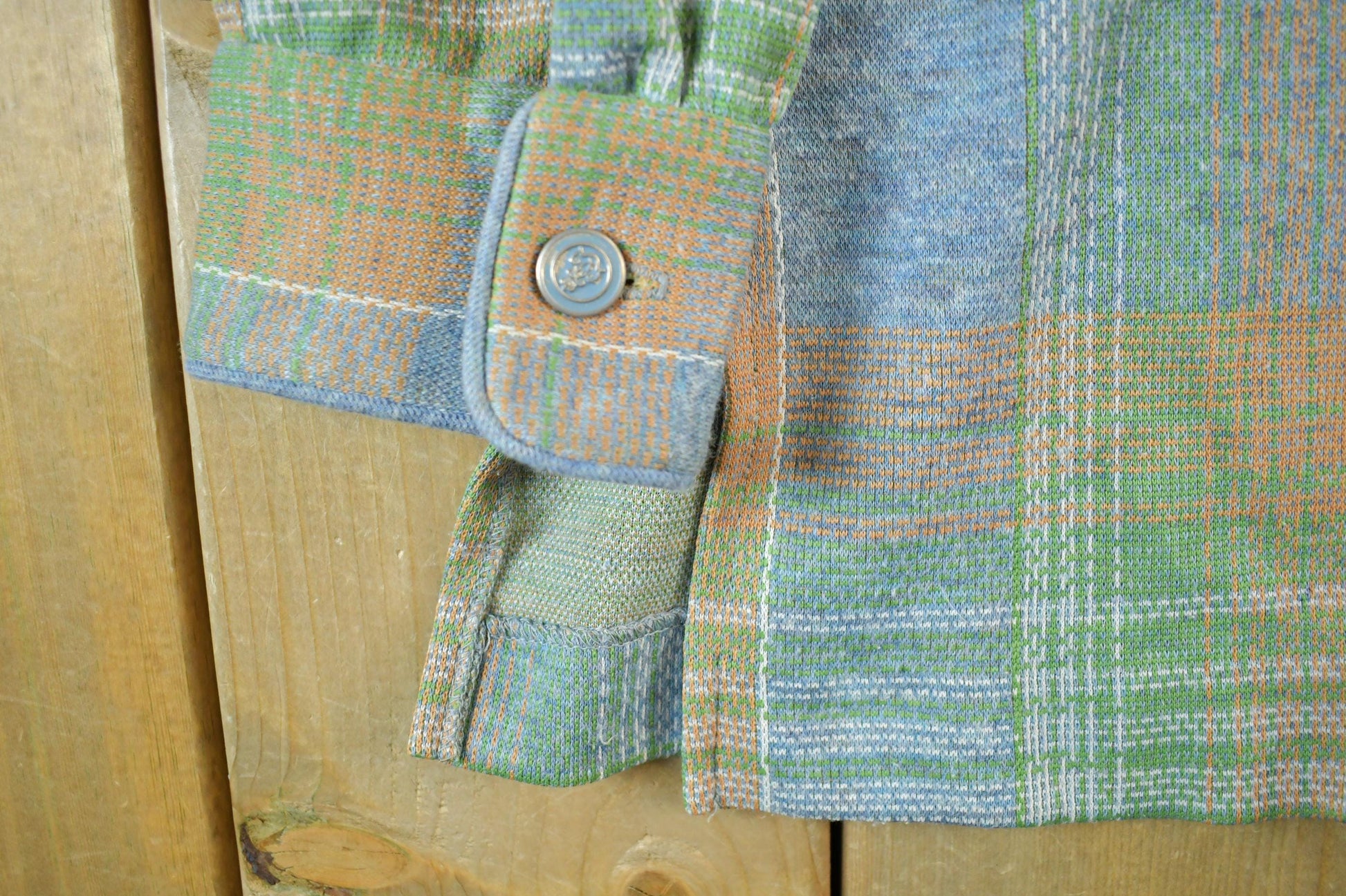 Vintage 1970s Douglas Mare Plaid Flannel Button Up Shirt Men's Large  70s True Vintage Button Up  Vintage Flannel  Outdoorsman