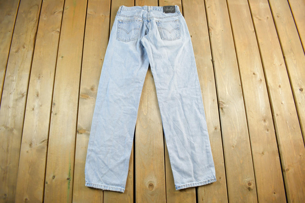 Vintage 1990s Levi Silver Tab Loose Denim Jeans Womens 28 x 32