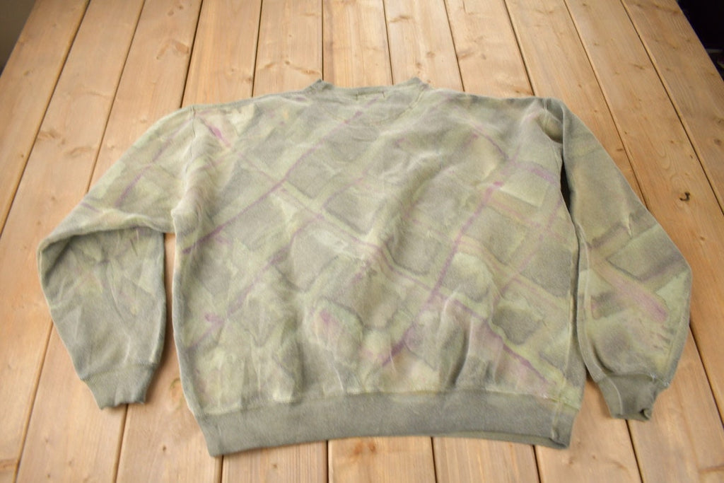 Vintage 1990s Larimore Golf Club Embroidered Crewneck Sweatshirt Made In USA