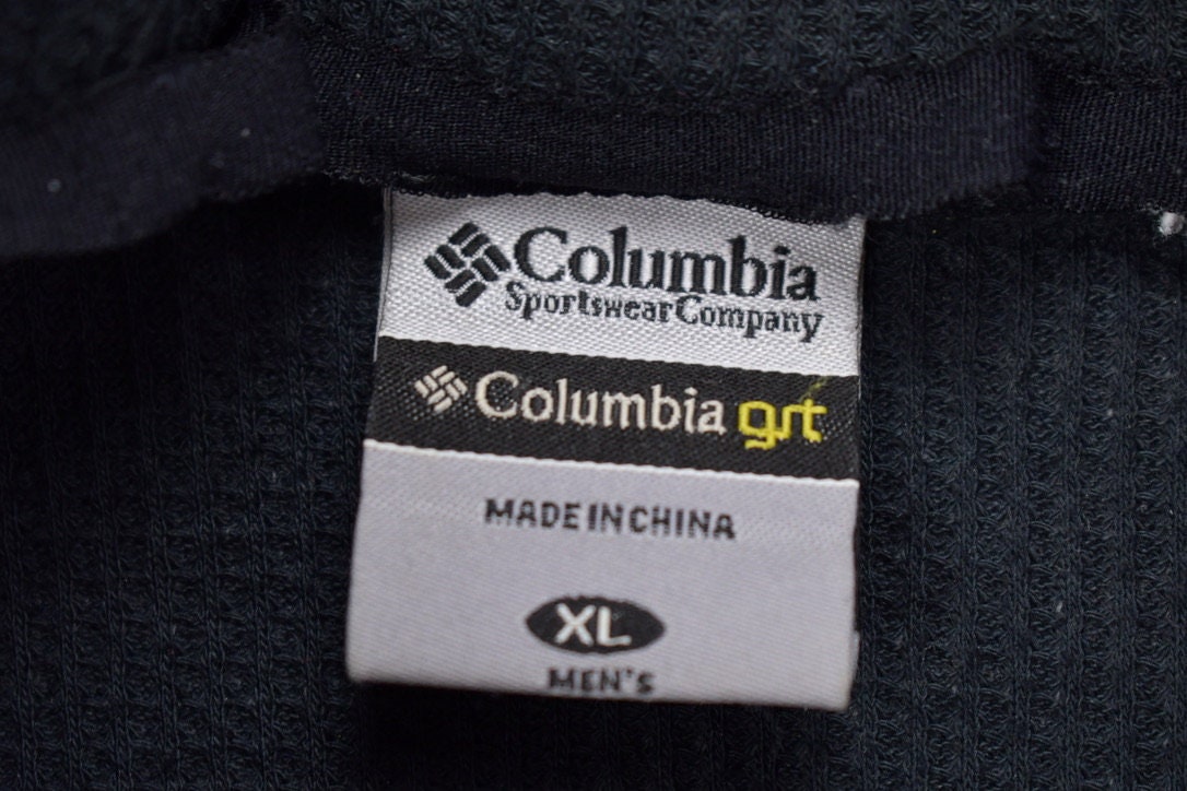 Vintage 1990s Columbia Fleece Zip Up Sweater