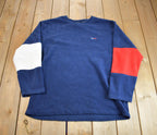 Vintage 1990s Tommy Hilfiger Tommy Jeans Embroidered Fleece Sweater