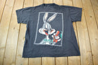Vintage 1995 Bugs Bunny Whats Up Doc? Looney Tunes Cartoon T-Shirt