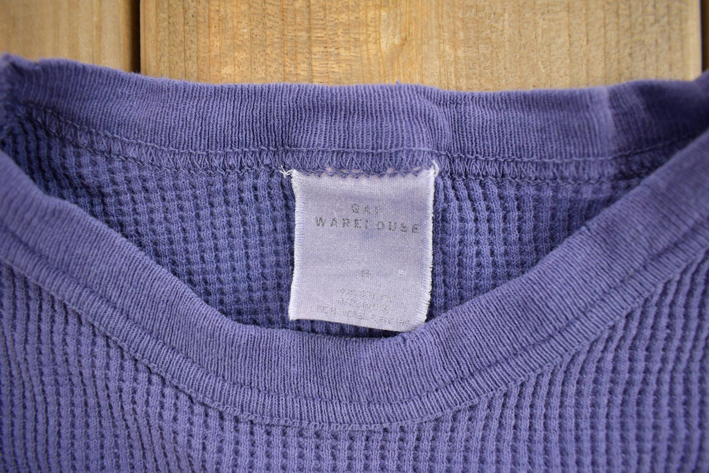 Vintage 1990s Denim Supply Co Waffle Knit Graphic Shirt