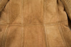 Vintage 1980s English Lady Shearling Leather Coat