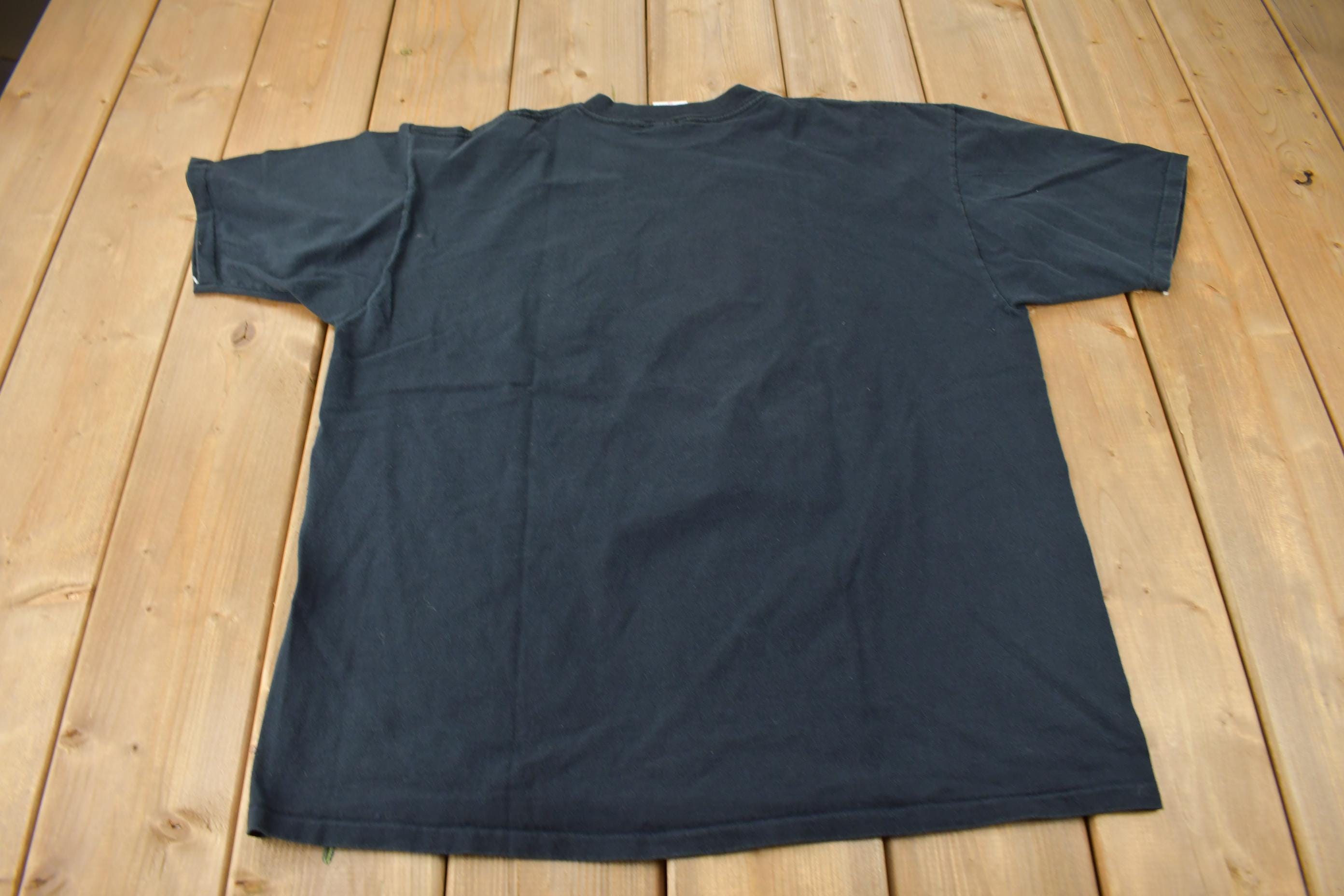 Vintage 1992 Marvin The Martian Bad Boy Looney Tunes Cartoon Graphic T-Shirt Made In USA Size XL