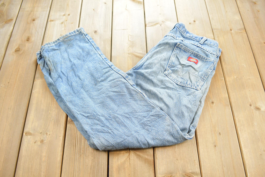 Vintage 1990s Dickies Blanket Lined Carpenter Pants 36x32