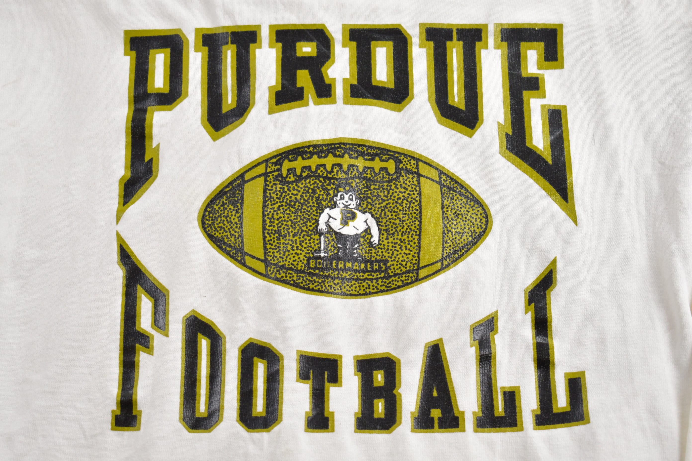 Vintage 1960s Purdue Footbla Jersey