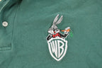 Vintage 1990s Looney Tunes Bugs Bunny Polo Shirt Men's Large / Vintage Looney Tunes / Vintage Athleisure