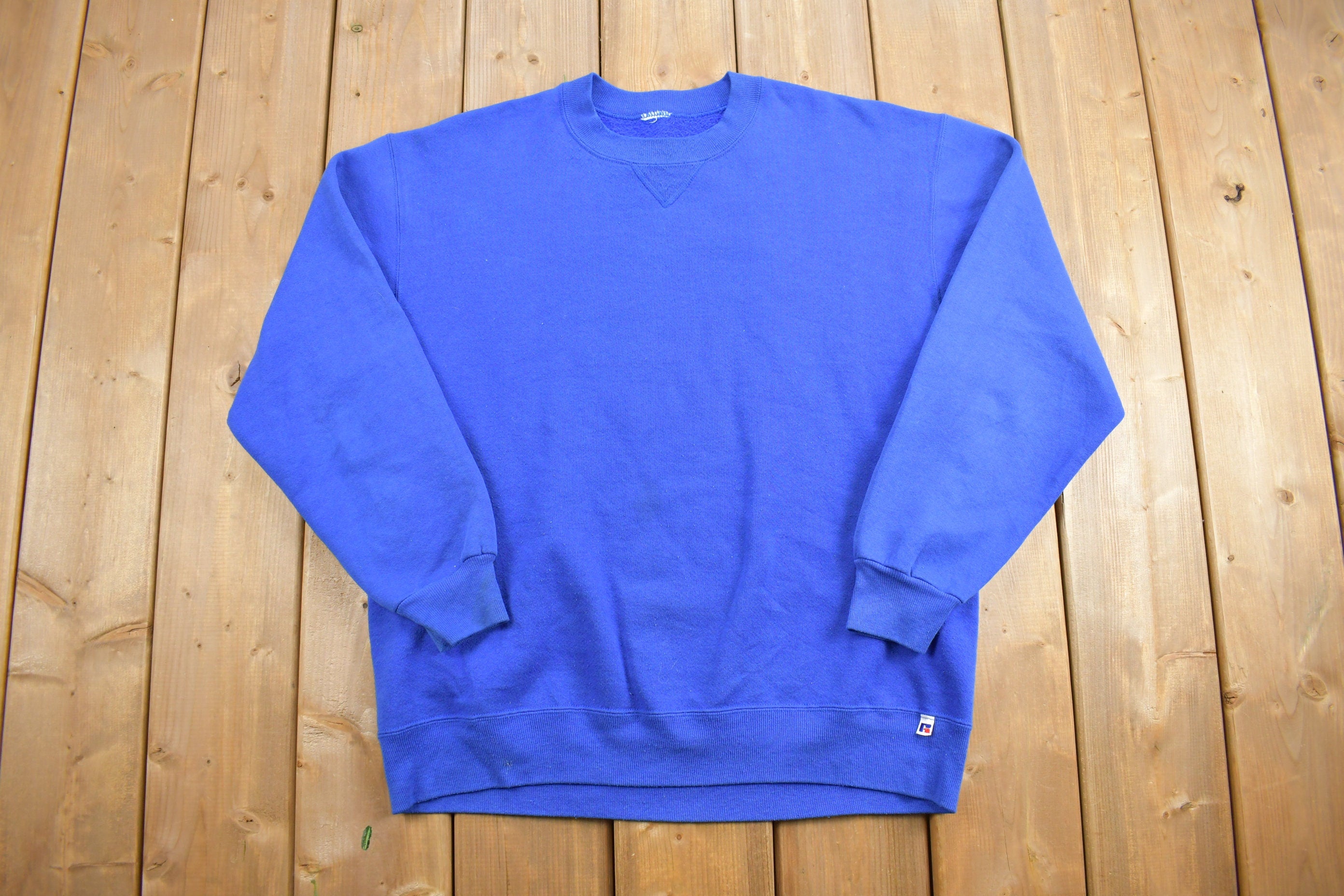 Vintage 1990s Russell Athletics Blank Crewneck Sweatshirt