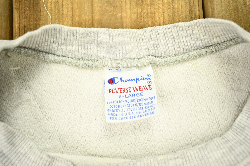 Vintage 1990s Omni Fitness Club Champion Reverse Weave Crewneck Sweatshirt