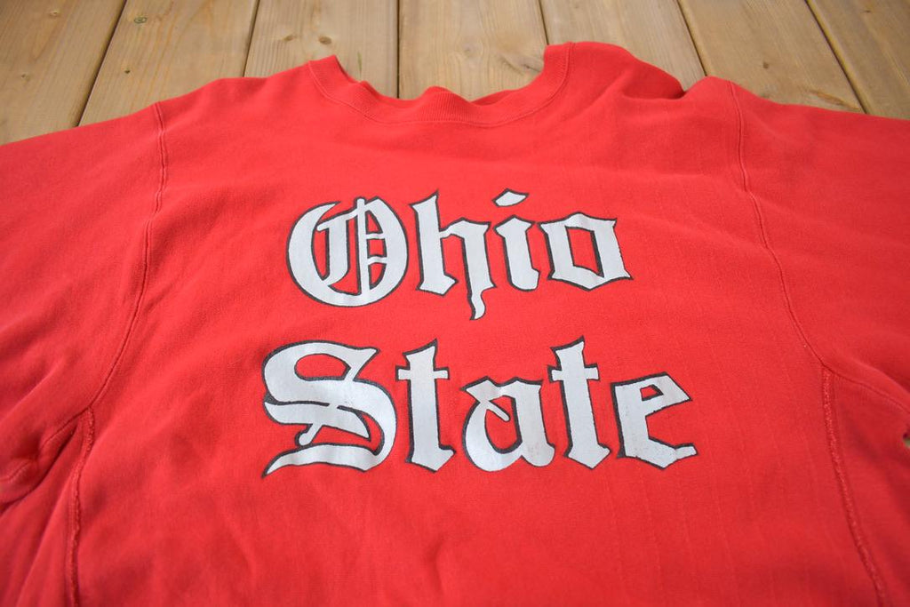 Vintage 1990s Ohio State University Collegiate Crewneck Made In USA