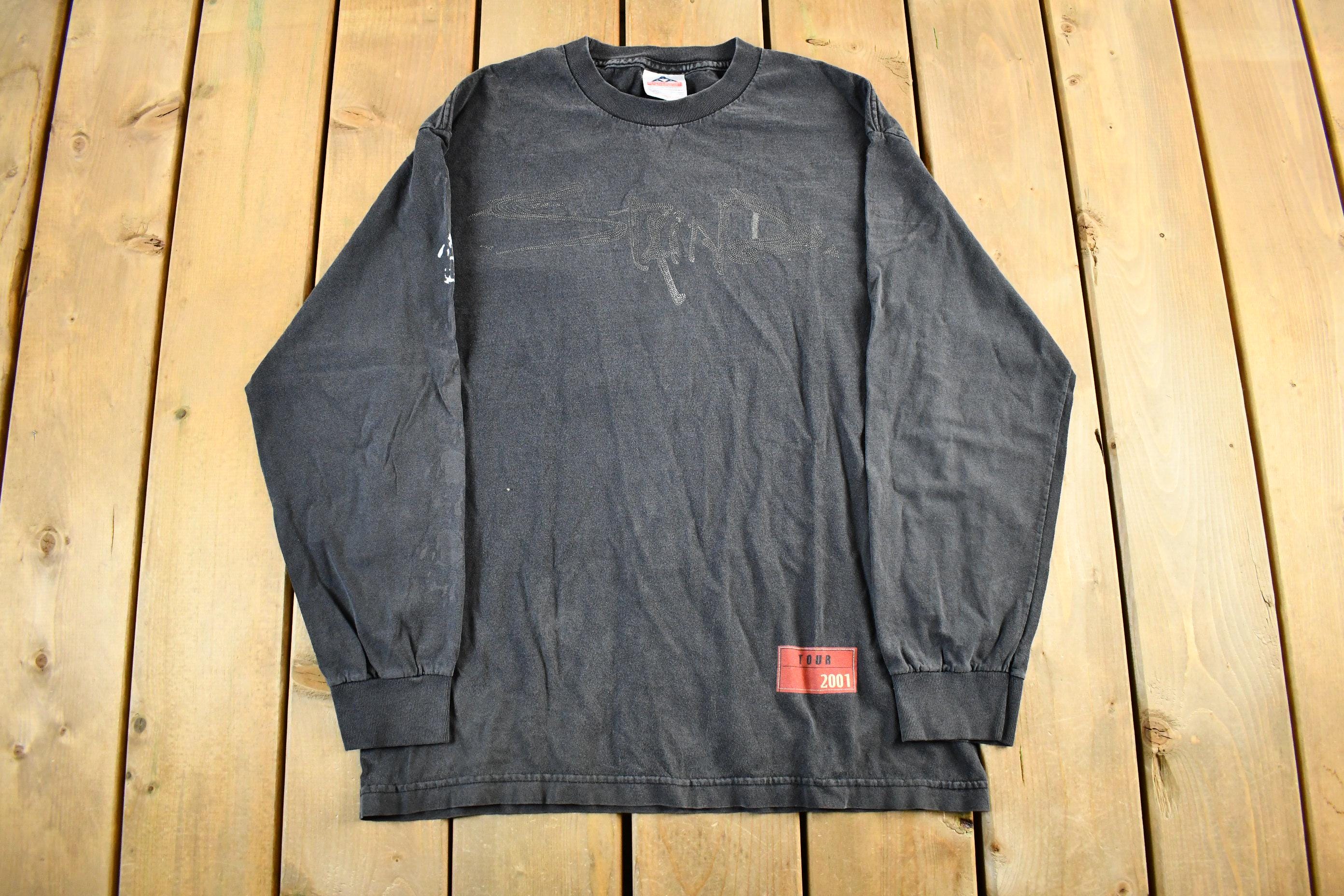 Vintage 2001 Staind Tour Nu Metal Tour Longsleeve T Shirt Men's L