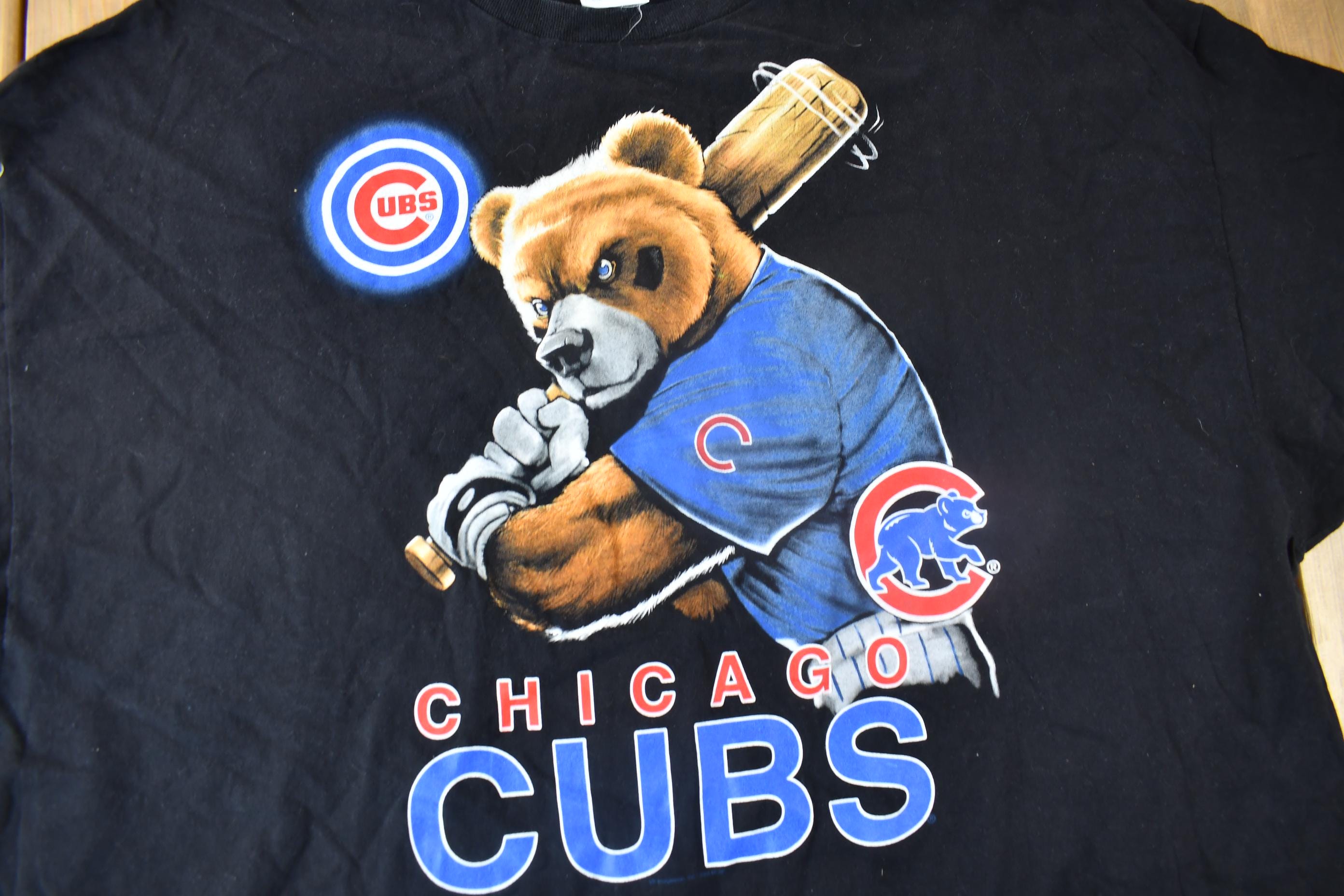 Vintage 2004 Chicago Cubs MLB Graphic T-Shirt Size 4XL