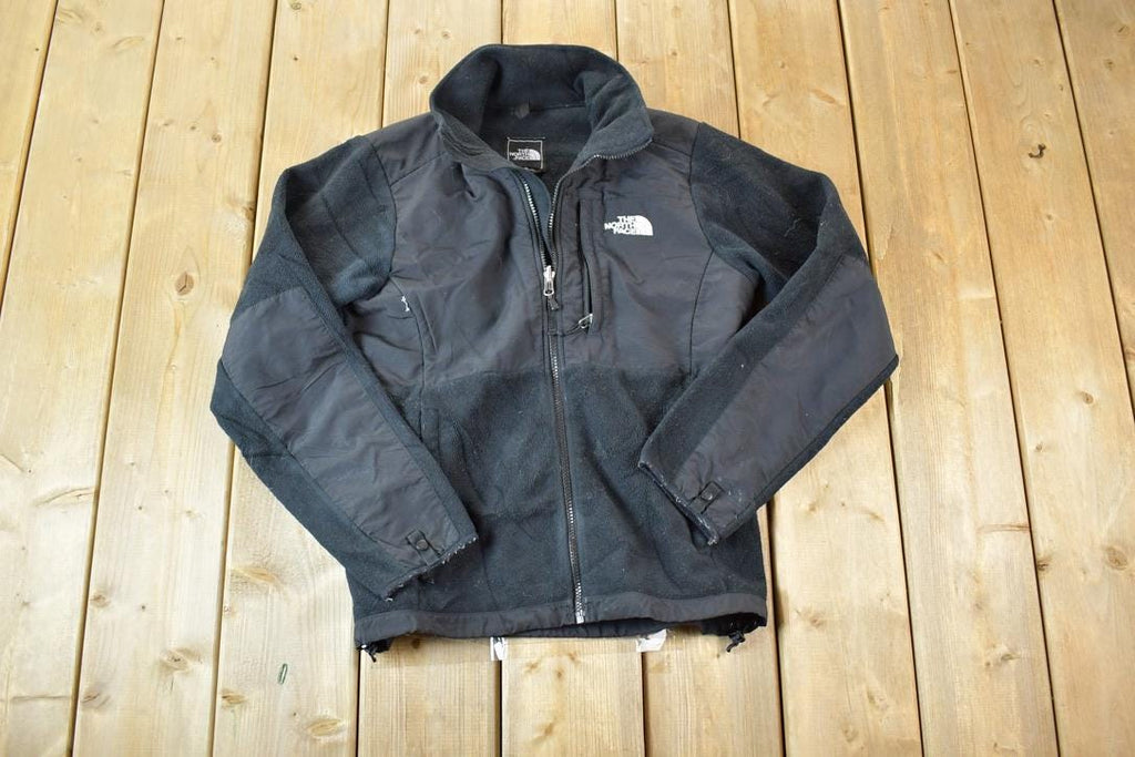 Vintage 1990s The North Face Womens Fleece Full Zip Sweater