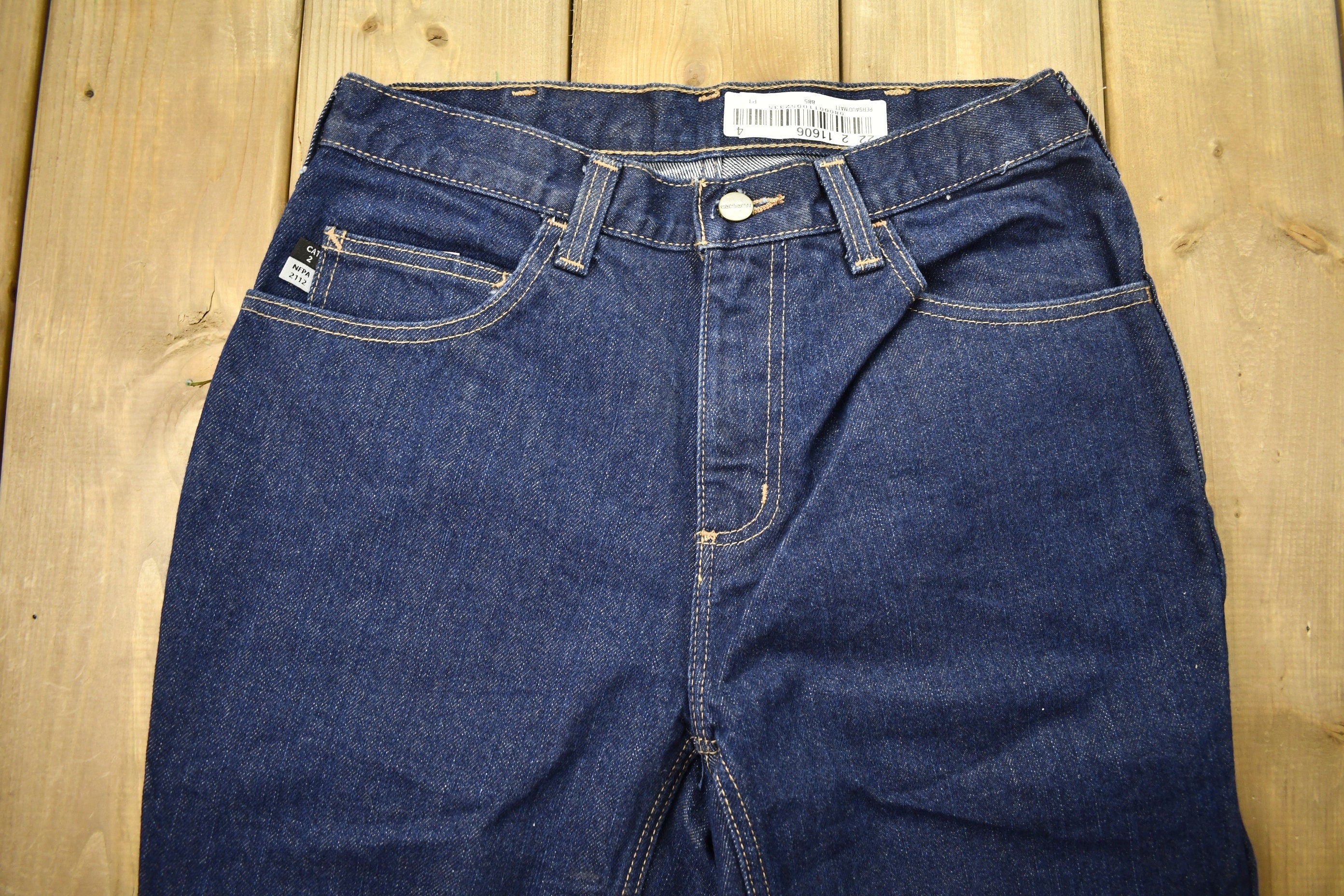 Vintage 1990s Carhartt Fire Retardant Jeans Size 30 x 30