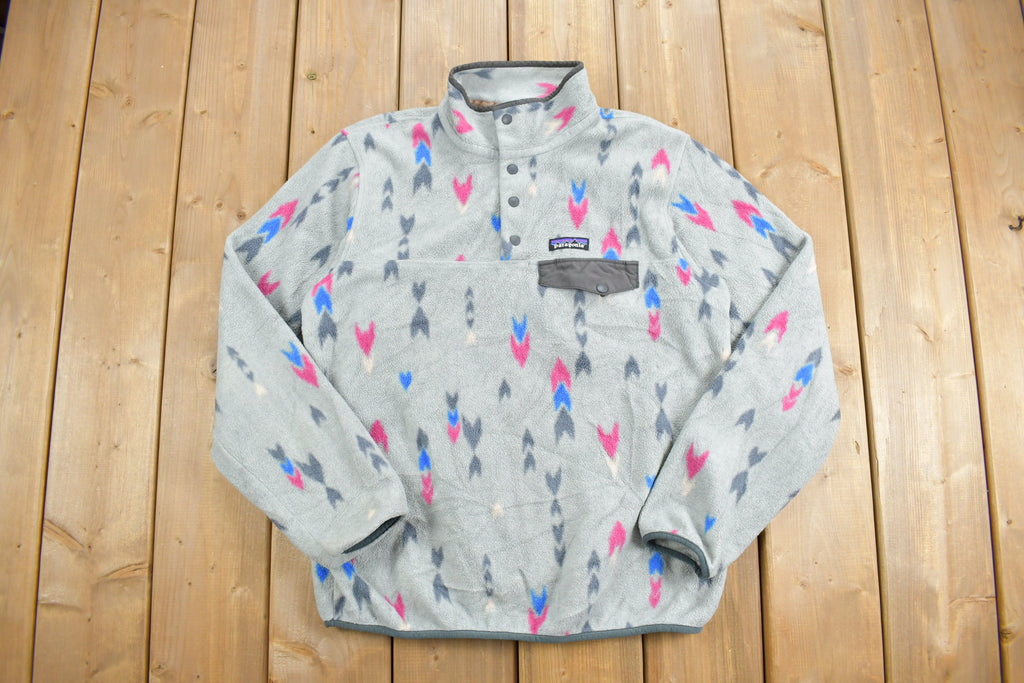 Vintage Patagonia Women's T-Snap Fleece Sweater