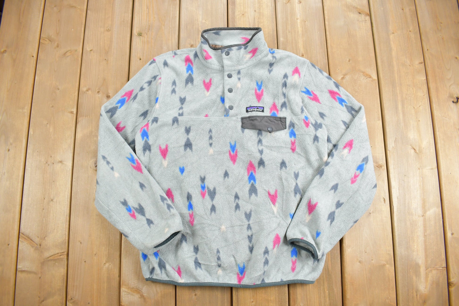 Vintage Patagonia Women's T-Snap Fleece Sweater