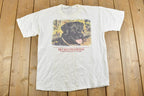 Vintage 1990s Ducks Unlimited Dog Theme Graphic T-Shirt  Made In USA  Single Stitch  Streetwear  Nature T-Shirt  Outdoorsman