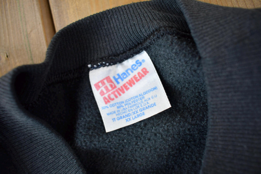 Vintage 1990s Mohawk Raceway Crewneck Sweatshirt Made In USA