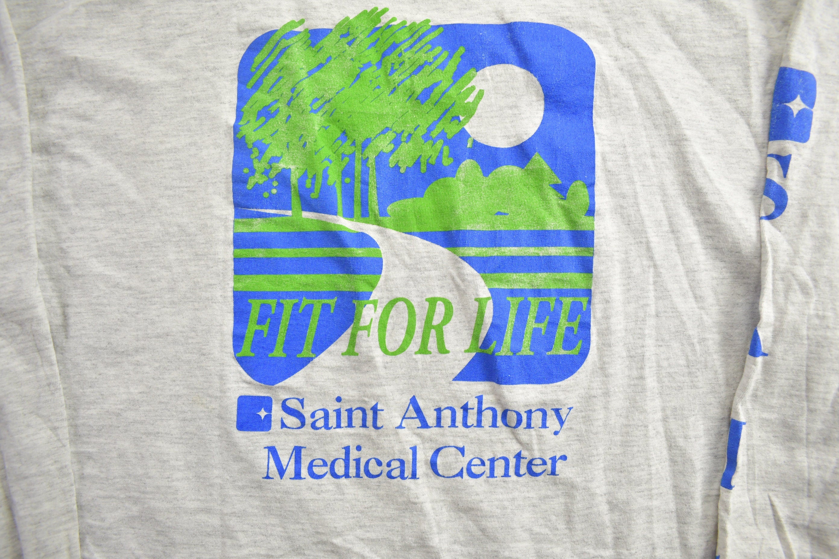 Vintage 1990s Fit For Life Graphic T Shirt
