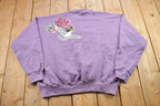 Vintage 1990s Pro Spirit Dove Theme Crewneck Sweater