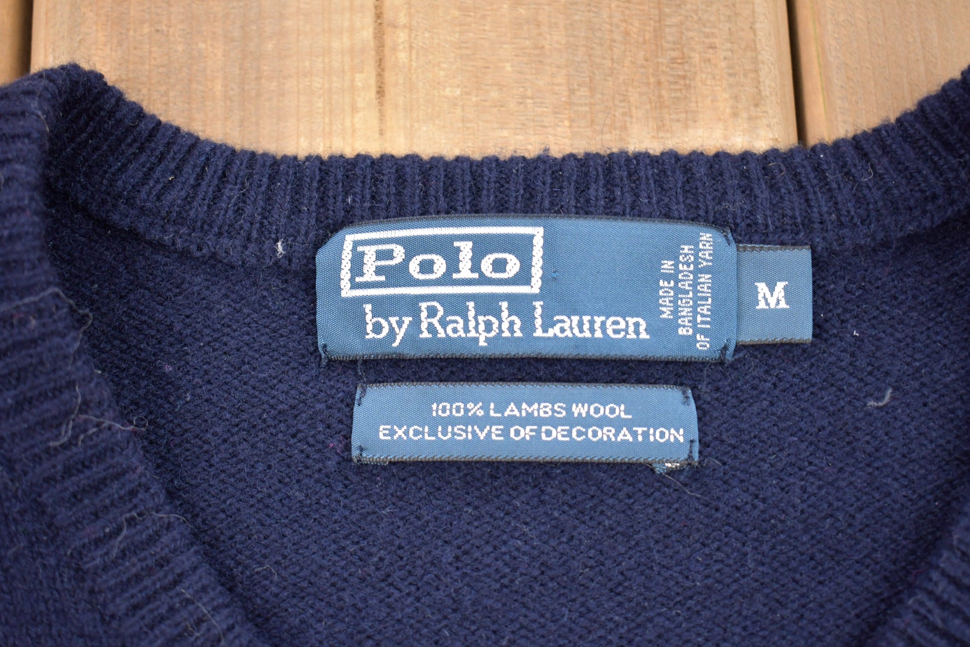Vintage 1990s Polo Ralph Lauren Knitted Sweater