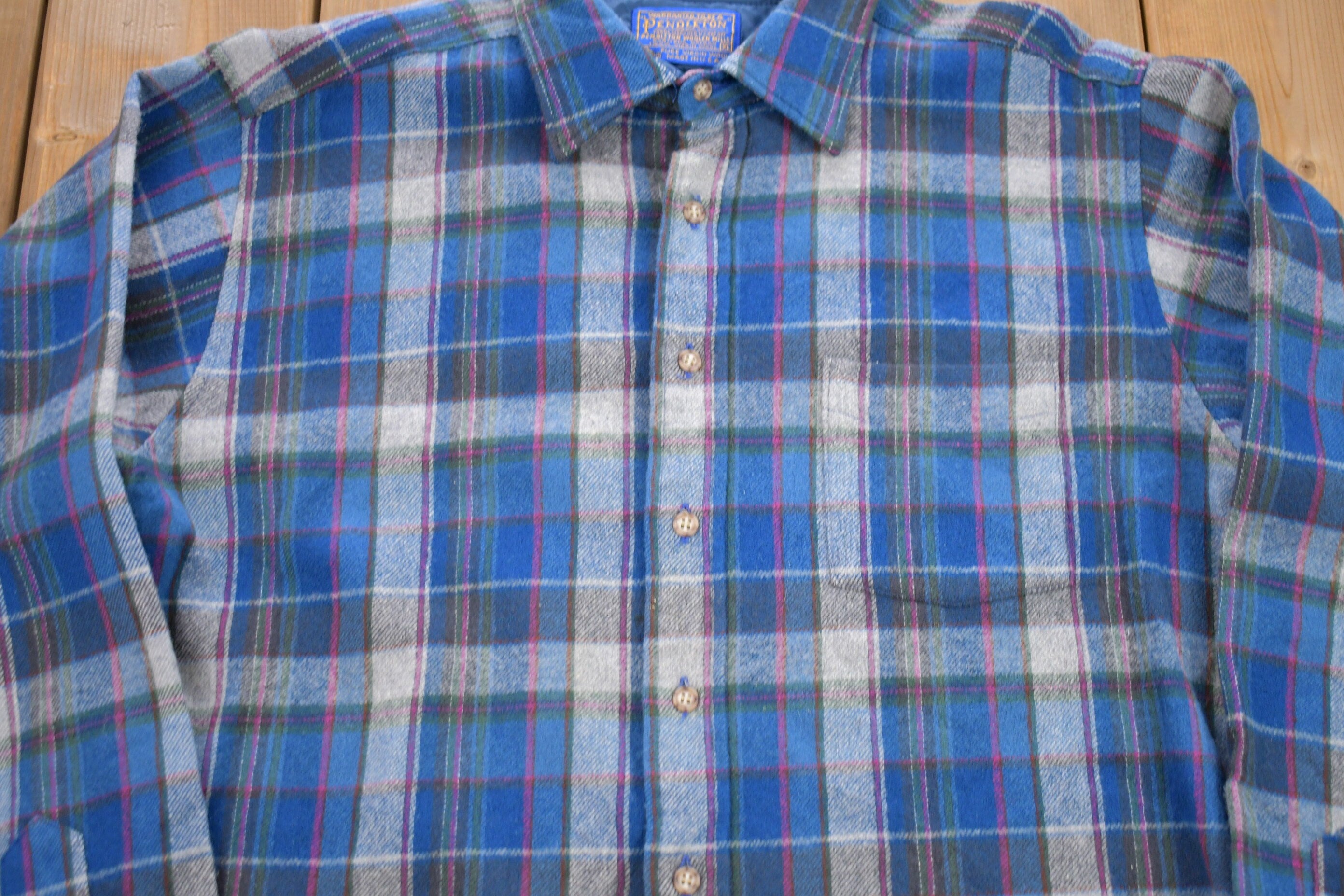 Vintage 1970s Pendleton Button Up Shirt