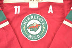 Vintage 1990s Minnesota Wild Old Time Hockey NFL Hoodie Sweatshirt Men's XL