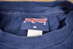 Vintage 1990s Macalester College Jansport Embroidered Long T-Shirt Made In USA
