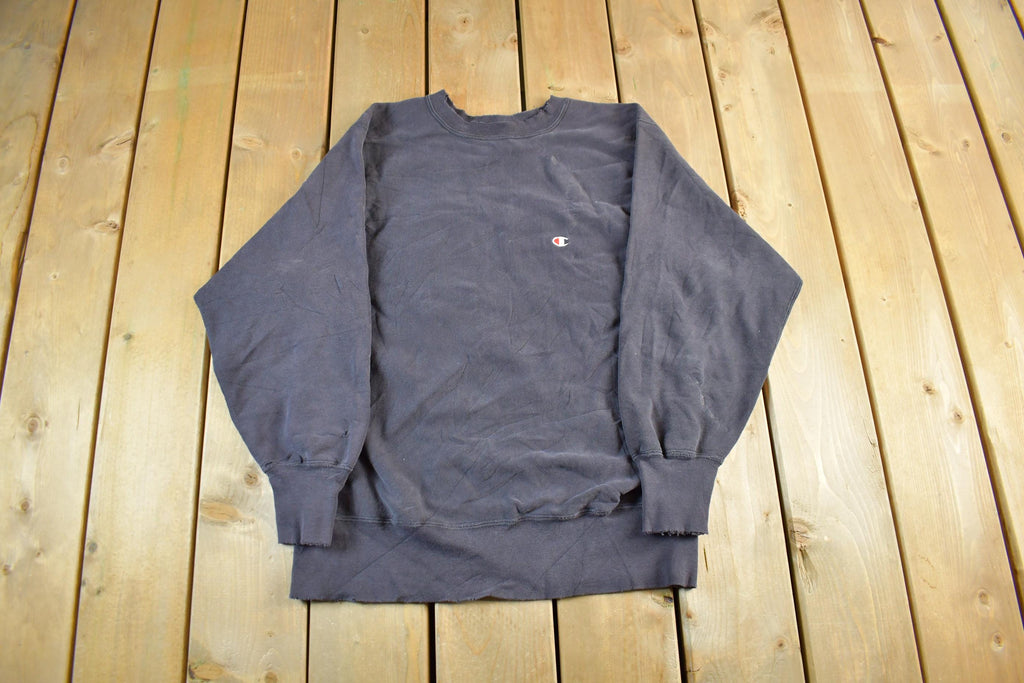 Vintage 90s Champion Reverse Weave Sweatshirt - Men's Large, Made in USA