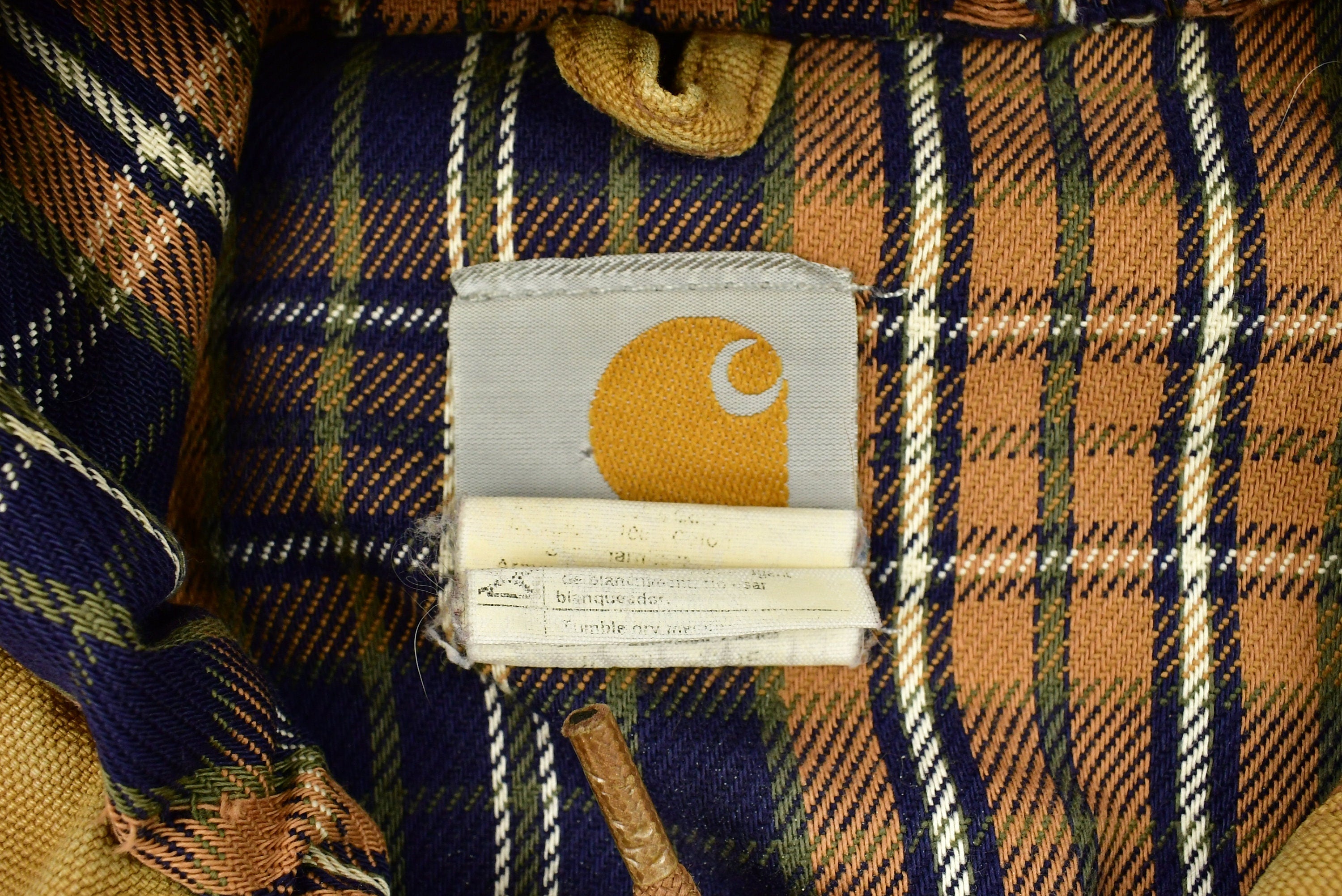 Vintage 1990's Carhartt Hooded Work Jacket