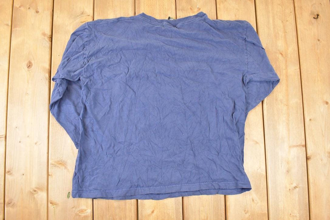 Vintage 1990s Donald Duck Graphic Print Disney Long Sleeve T Shirt Men's L