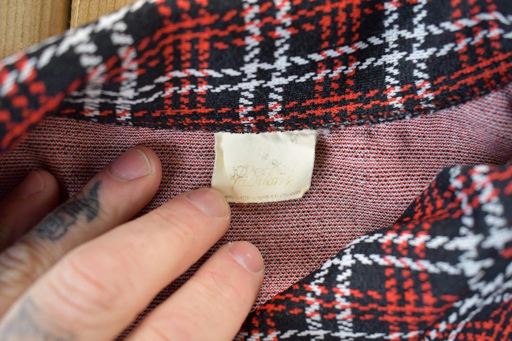 Vintage 1990s Plaid Button Up Shirt