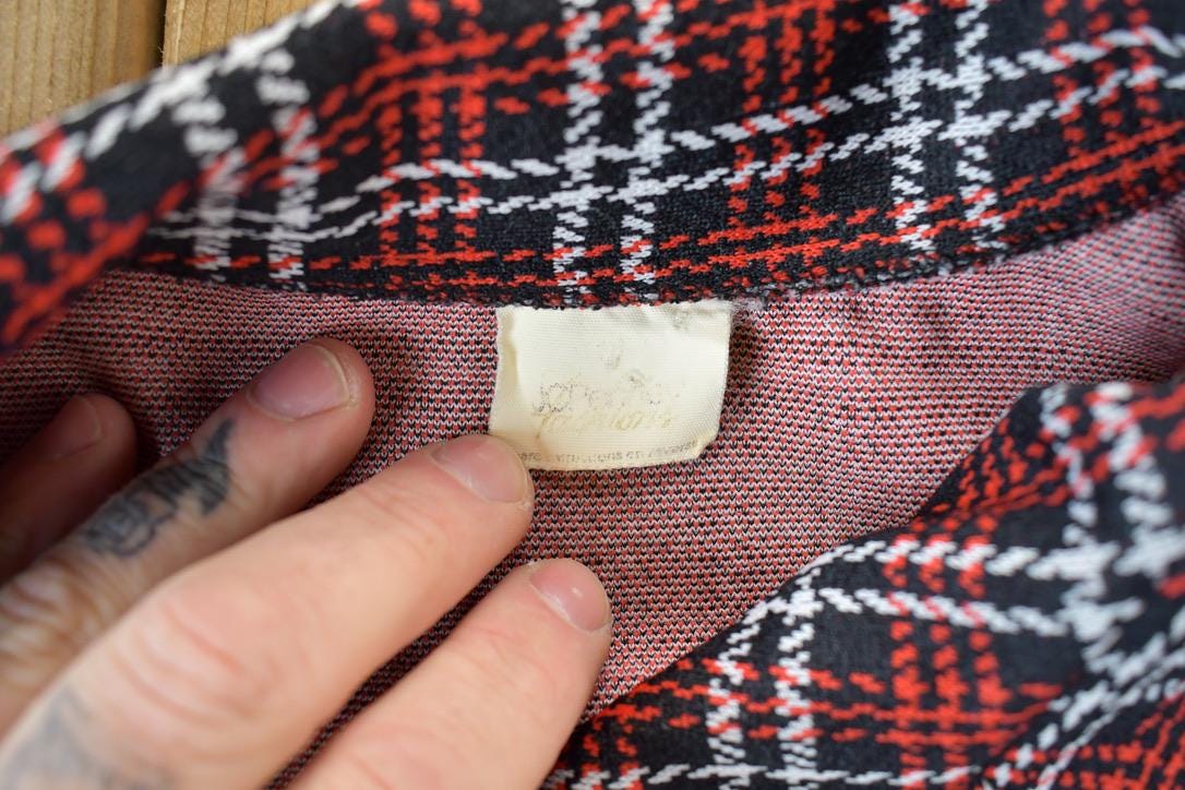 Vintage 1990s Plaid Button Up Shirt
