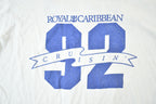 Vintage 1980s Royal Caribbean Cruises Souvenir Ringer T-Shirt Mens L