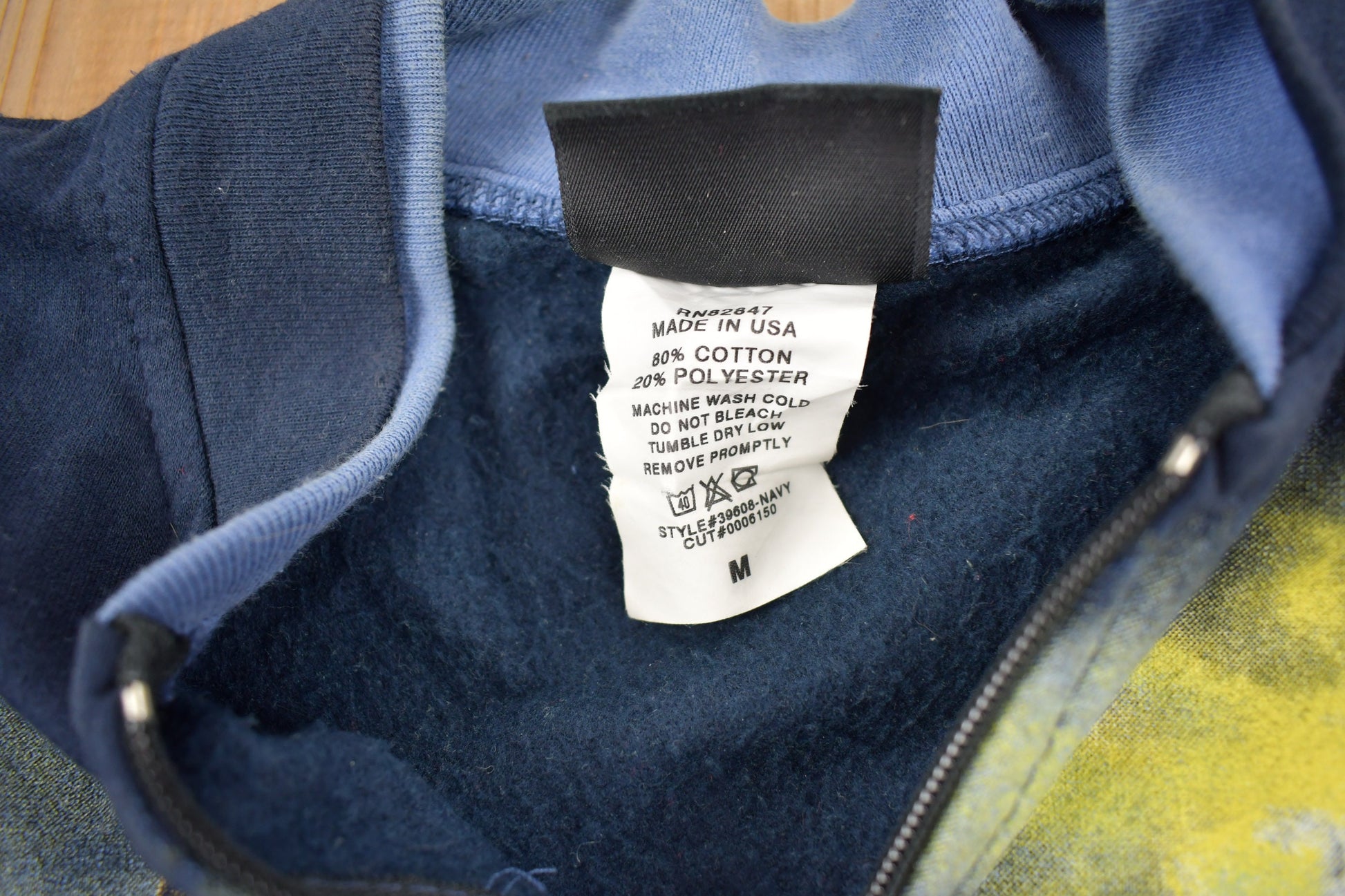 Vintage 1990s Bald Eagle Theme All Over Print Zip Up Sweater / Outdoorsman / Grandpa Sweater / Made In USA / Art Unlimited