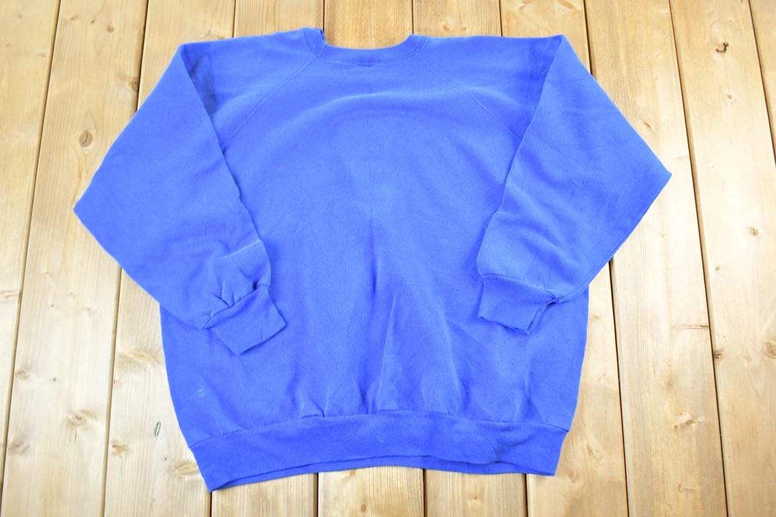 Vintage 1990s Floral Design Crewneck Sweatshirt Womens XL
