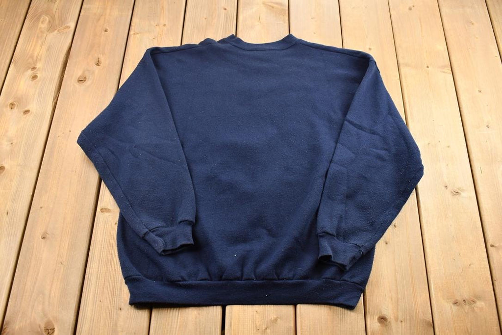 Vintage 1990s Mickey Unlimited Winter Mickey Mouse Graphic Disney Crewneck Sweatshirt