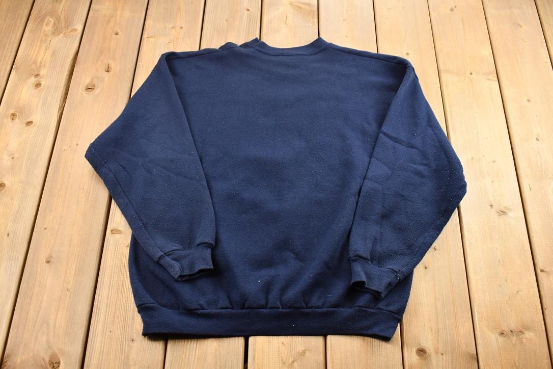 Vintage 1990s Mickey Unlimited Winter Mickey Mouse Graphic Disney Crewneck Sweatshirt