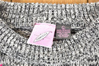 Vintage 1990s Pinwheels Abstract Knit Crewneck Sweater Women's L