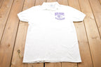 Vintage 1980s Stedman Roy Hart Sports Boosters Graphic Polo Shirt