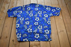 Vintage 2000s Suxxes Floral Beach Hawaiian Button Up Y2K Shirt