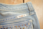 Vintage 1990s Frankie B Bellbottom Jeans Size 32x33