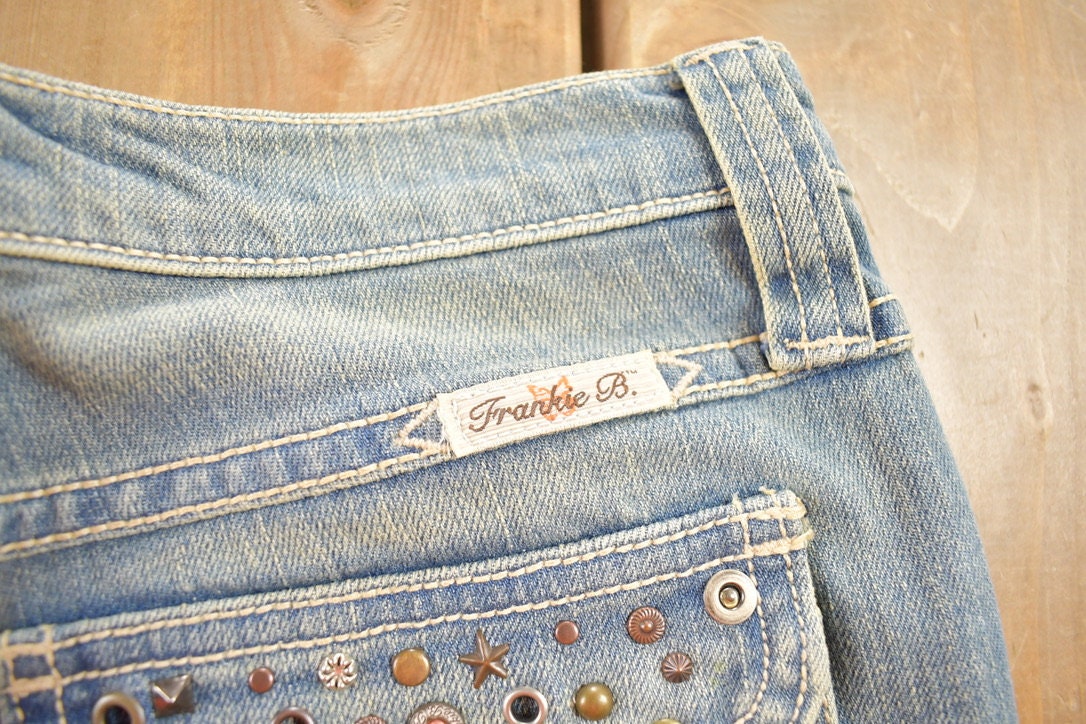 Vintage 1990s Frankie B Bellbottom Jeans Size 32x33