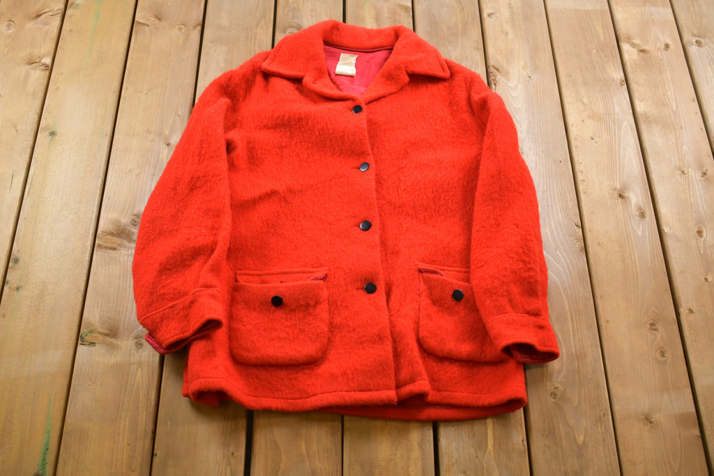 Vintage 1980s Hudson's Bay 100% Wool Jacket