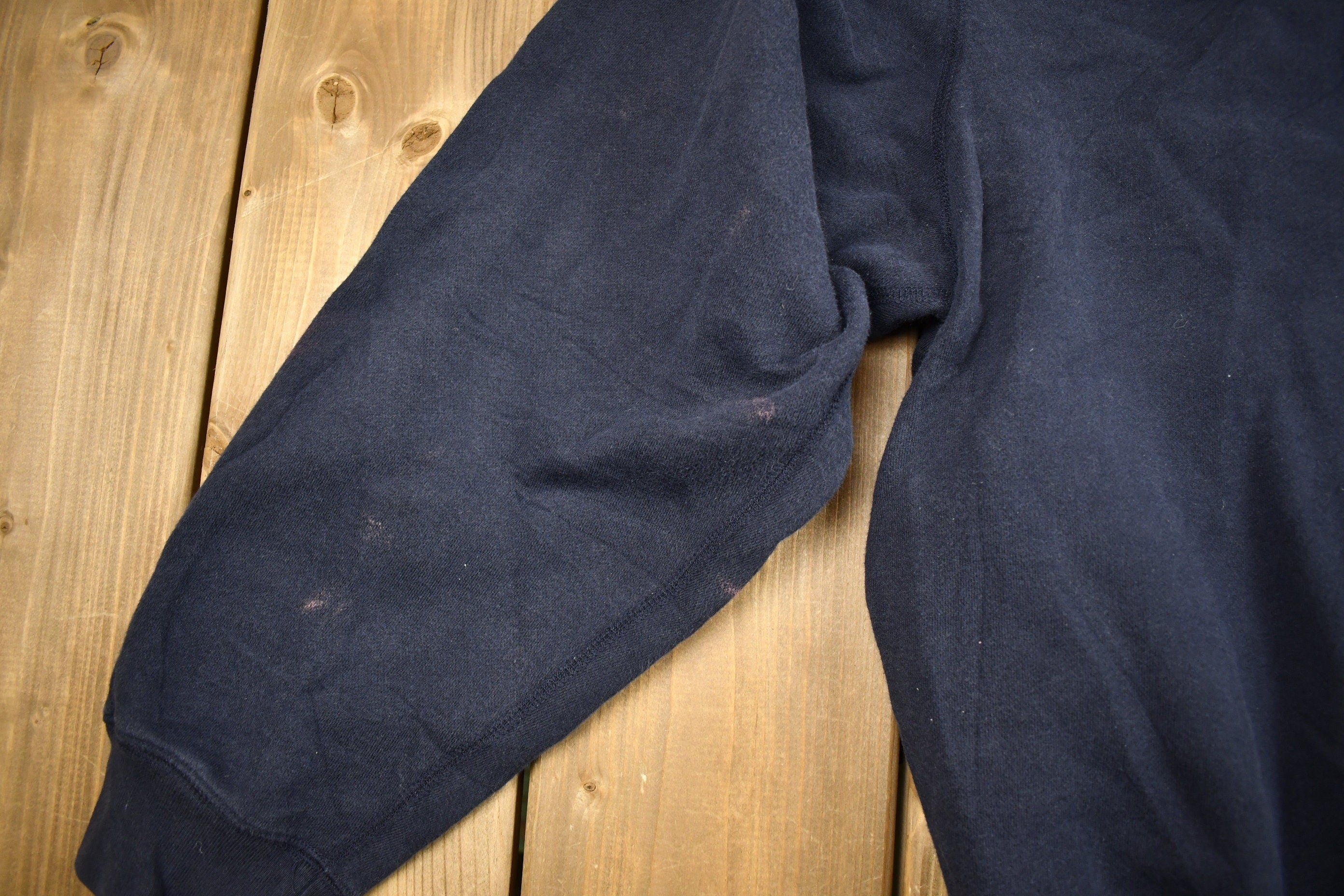 Vintage 1990s Polo Ralph Lauren Navy Blue Crewneck Sweatshirt